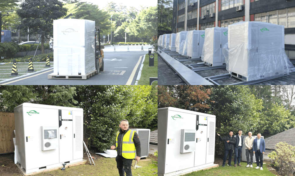 Commercial solar battery storage