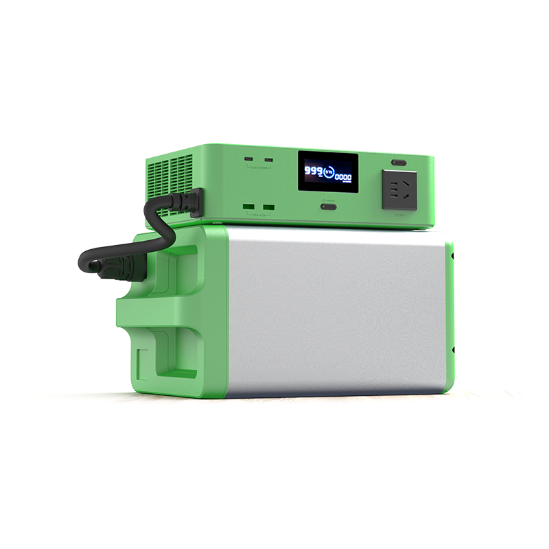 Portable Power Station Mobile Home Energy Battery Storage LiFePO4 Pack Inverter Battery Backup 220V 