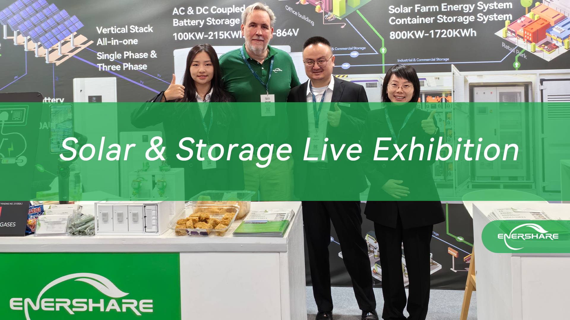 Enershare successful presence at Solar & Storage Live 2023 ！