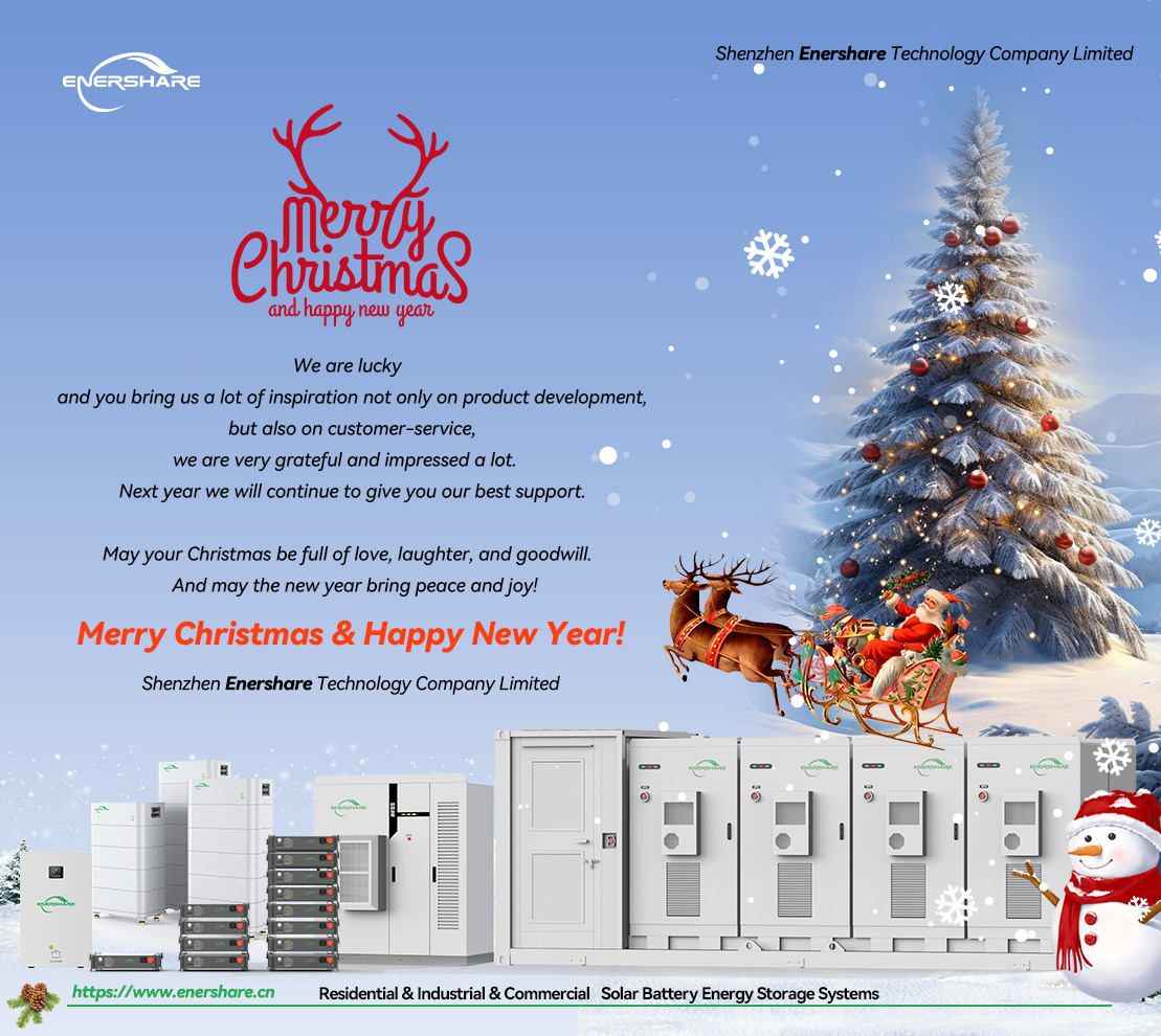 Enershare wishes everyone a Merry Christmas!