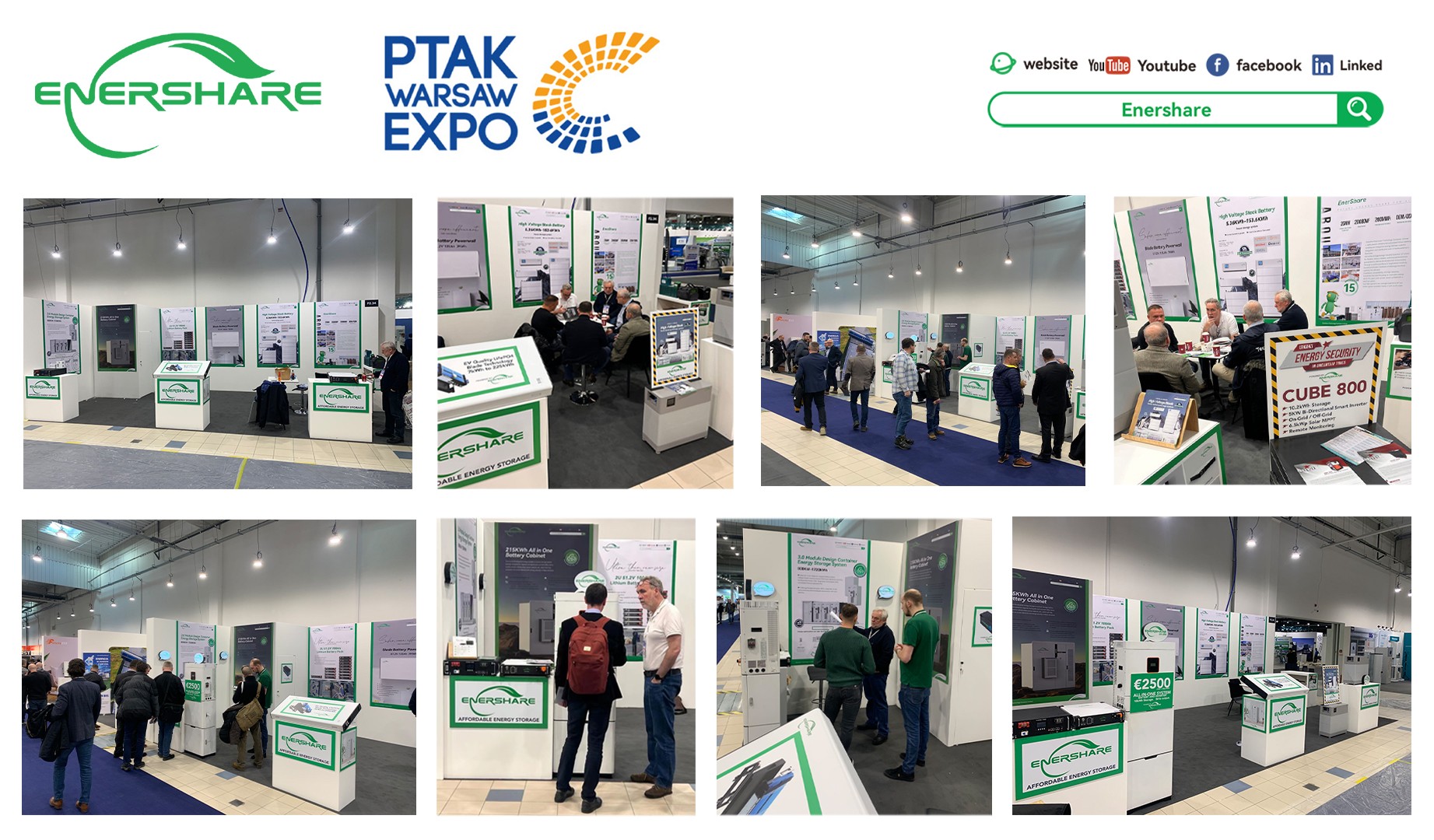 Enershare's exhibition at Solar Energy EXPO 2024 ended successfully.
