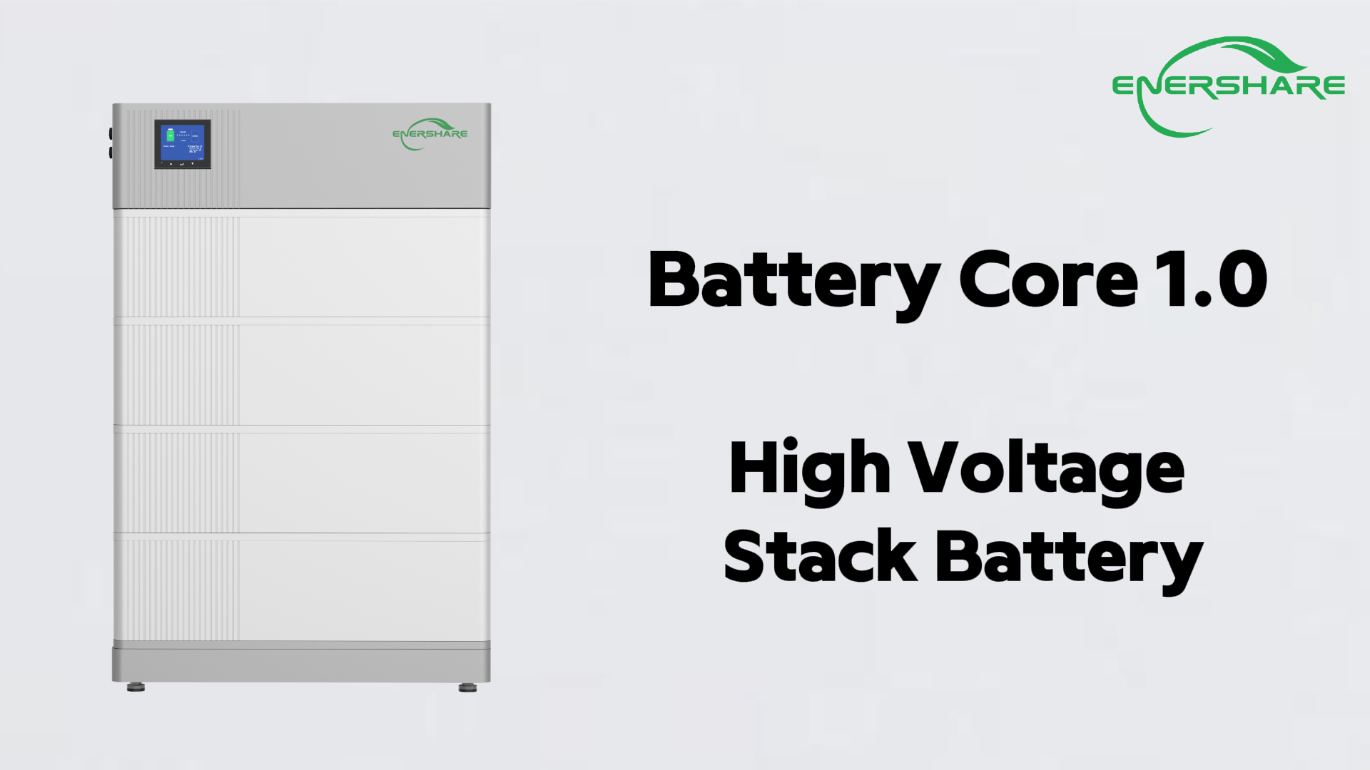 Enershare Battery Core Series--High Voltage Stack Battery