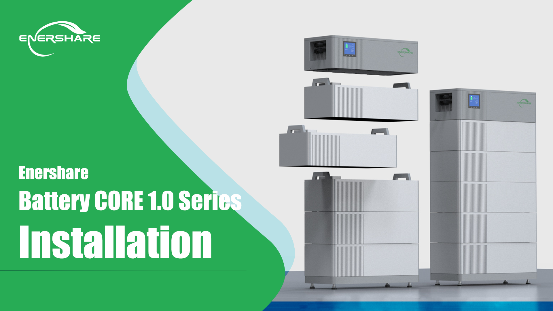 Enershare HV Battery CORE 1.0 Series Installation Guide ！